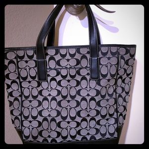 Coach Authentic Shoppers Tote Purse